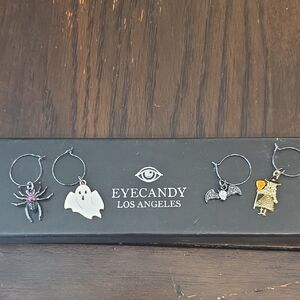Eye Candy Los Angeles Halloween Wine Charm Set